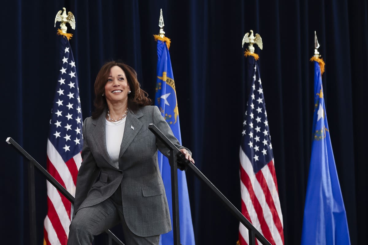 Vice President Kamala Harris headed back to Las Vegas