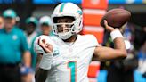 Unbeaten in 4 starts vs. Patriots, Dolphins' Tagovailoa brings NFL's top offense into latest matchup