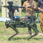 Robot Dog With Gun Turret For Hunting Aerial Drones Being Tested By Army