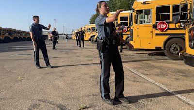 Kansas Highway Patrol inspects school buses to prep for first day of school