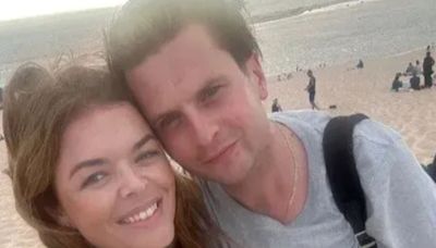Doireann Garrihy and fiance Mark Mehigan travel to 'largest sand dune in Europe'