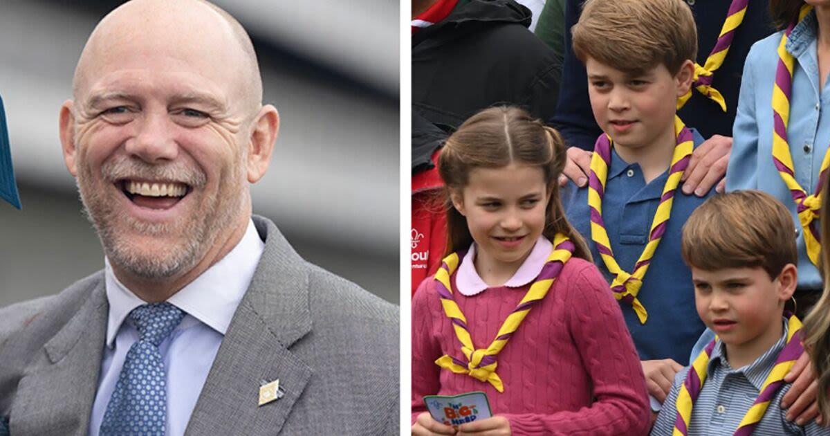 Inside Mike Tindall's key role in Prince George, Charlotte and Louis's lives