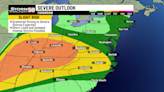 Flood risks, strong winds, and tornado threat top concerns for Wednesday