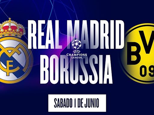 ¿Qué canal de TV transmite Real Madrid vs. Borussia Dortmund, por la final de la Champions League?