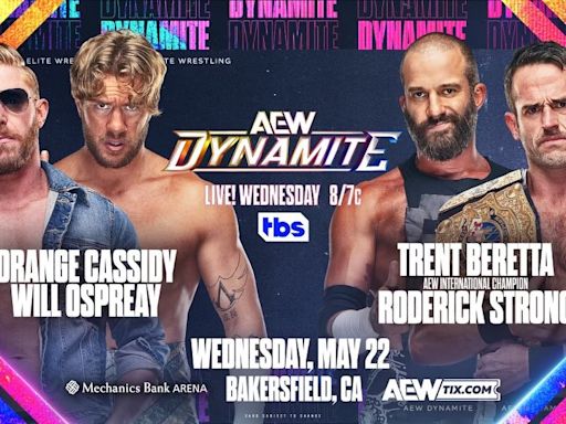 All Elite Wrestling anuncia parte de la cartelera de AEW Dynamite del 22 de mayo