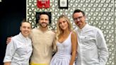 Luis Fonsi y Águeda López disfrutan de la mejor cocina en su regreso a Córdoba