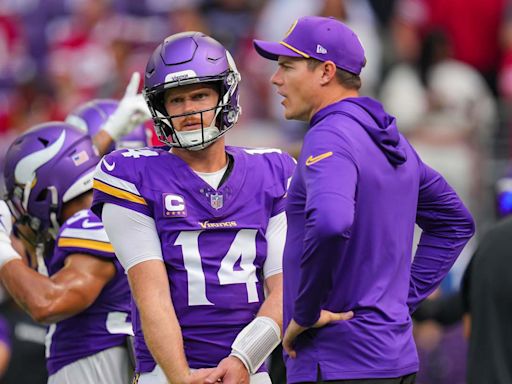 Minnesota Vikings Coach Kevin O'Connell Emotional Comments On Quarterback Sam Darnold