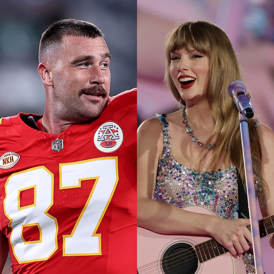 How Taylor Swift Supported Travis Kelce & Kansas City Chiefs During Super Bowl Ring Ceremony - E! Online