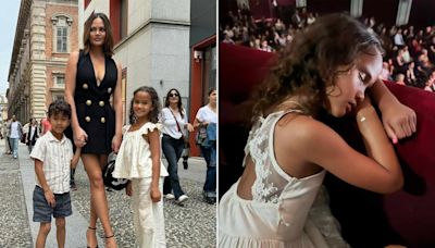 Chrissy Teigen Shares Sweet Snaps with Her Kids in Paris: 'Sleepy Bunch'