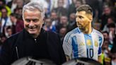 Jose Mourinho aims cheeky dig at Lionel Messi but calls him the best