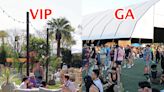 Stunning photos of VIP Coachella events show how the real fun is out of reach for most festivalgoers