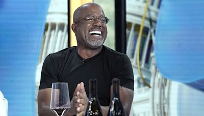 Darius Rucker is a wine aficionado who can't get enough of Taylor Swift