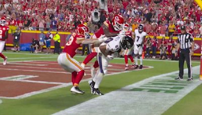 In another window, final play in Ravens-Chiefs finish might have gone differently