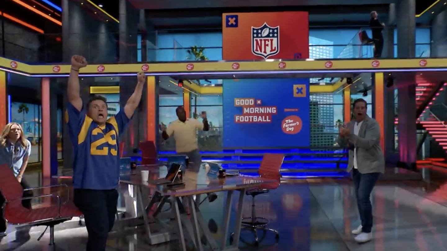 Michael Buffer Introduces ‘Good Morning Football’ Cast During Show’s Triumphant Return