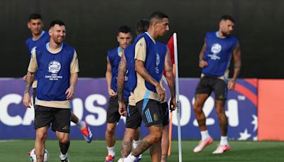 Messi espera que Di María se retire con un gol en la final de la Copa América