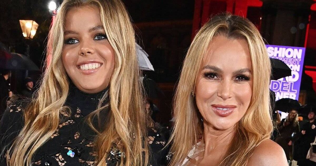 Amanda Holden's daughter 'in pain' as she's rushed to hospital with rare illness