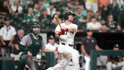 Benintendi hits a game-ending homer as the White Sox stop their home slide with 7-6 win over A's