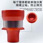 100％原廠小米手持吸塵器1C氣旋紅色過濾器多錐組件