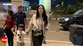 Natasa Stankovic flies to Serbia with son Agastya amid rumors of divorce with Hardik Pandya | Cricket News - Times of India