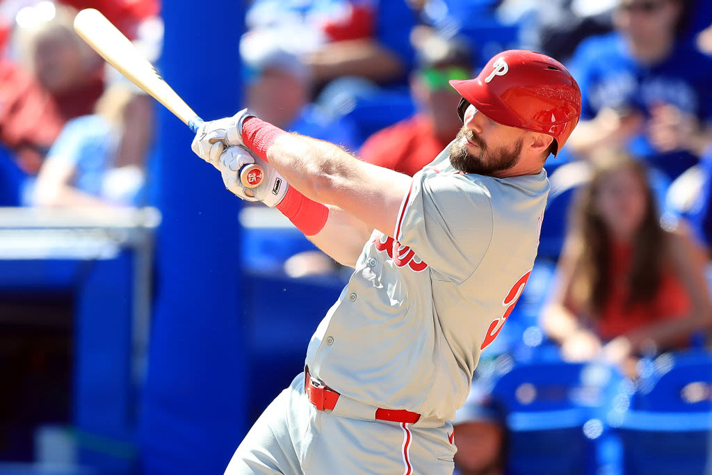 Finally another chance in the majors for new Phillie David Dahl