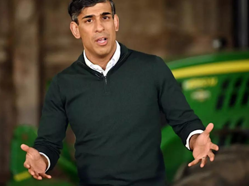 Rishi Sunak to lose seat in major Tory blackout, predicts poll - Times of India