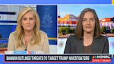 Alex Witt Alarmed That ‘Steve Bannon Is Naming Names’ for Prosecution