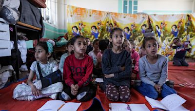 For the children of Gaza, war means no school — and no indication when formal learning might return