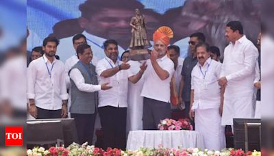 Rahul Gandhi Criticizes BJP's Ideology and Constitution Destruction | Kolhapur News - Times of India