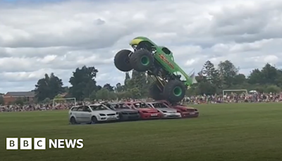 Criticism of lack of trucks at Worcester monster truck event