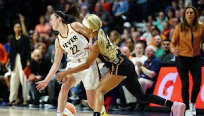 Connecticut Sun's DiJonai Carrington Goes Viral During Caitlin Clark's WNBA Debut