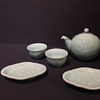 台灣安達窯青瓷圓滿茶具組/蓮の円満茶器セット。買就送版畫966