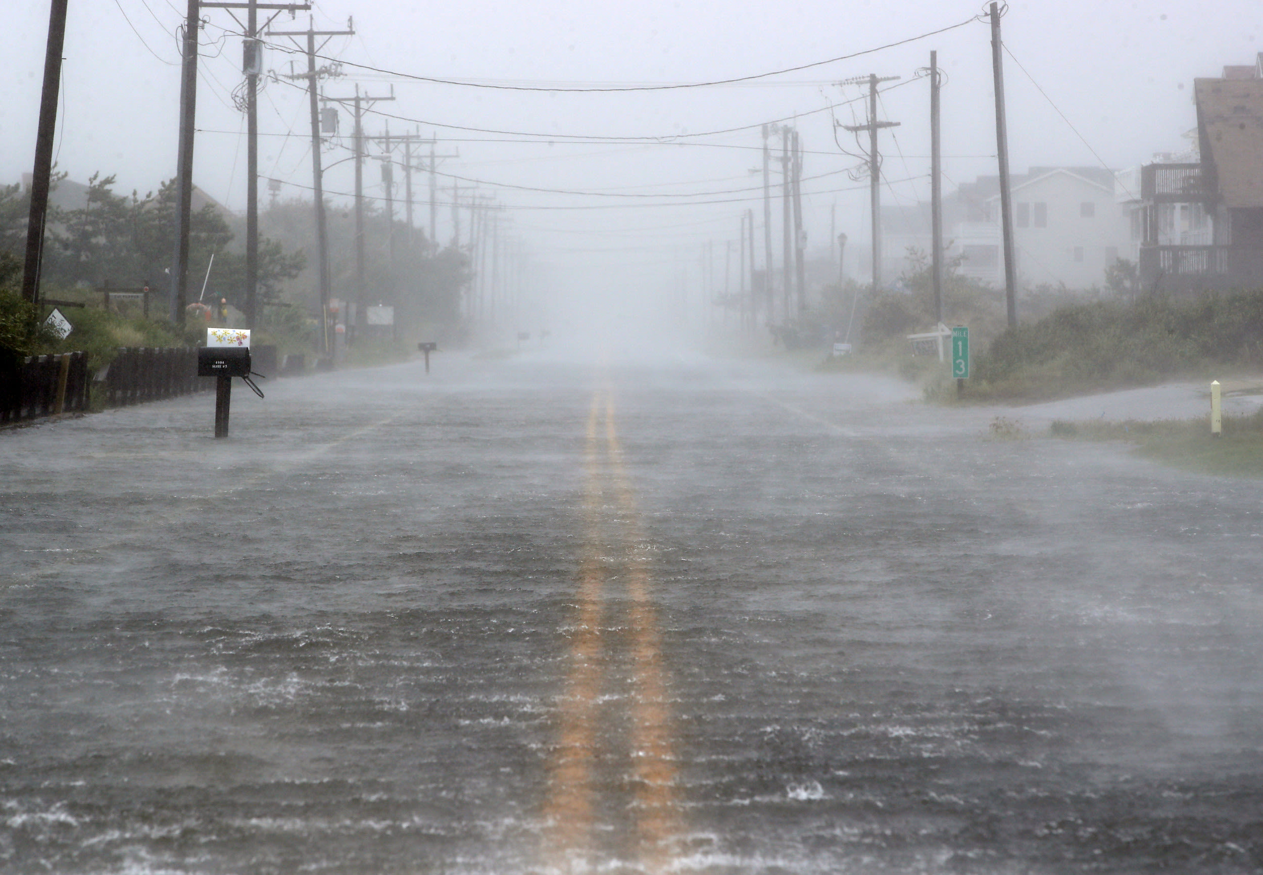 "Life-threatening" floods shown in video as storm makes landfall