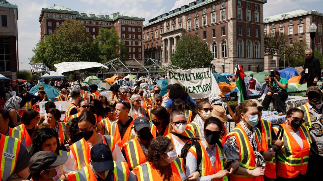 Evening Report — Protests continue to spread on college campuses