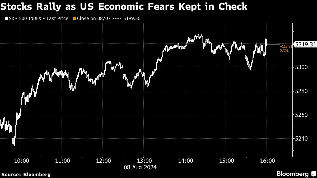 Stocks Make Comeback at End of Dizzying Week: Markets Wrap