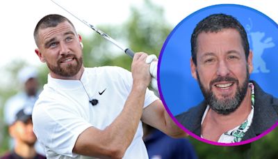 Travis Kelce Addresses Fan Theory About Whether He'll Be in 'Happy Gilmore 2' With Adam Sandler