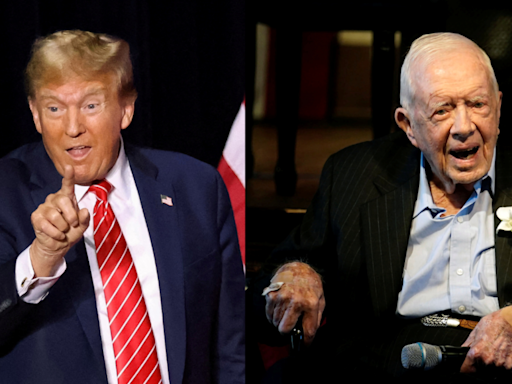 Trump mocks Jimmy Carter on his 100th birthday, claims Biden is 'worst president' - Times of India