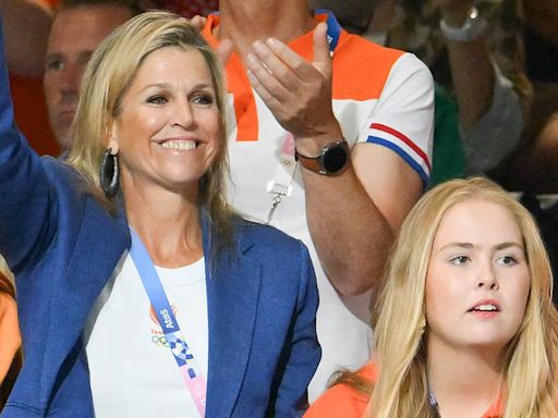 Maxima of the Netherlands enjoys a win for Team Netherlands