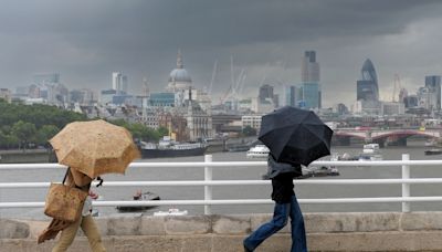 21 days’ worth of rain will fall in just three hours this weekend