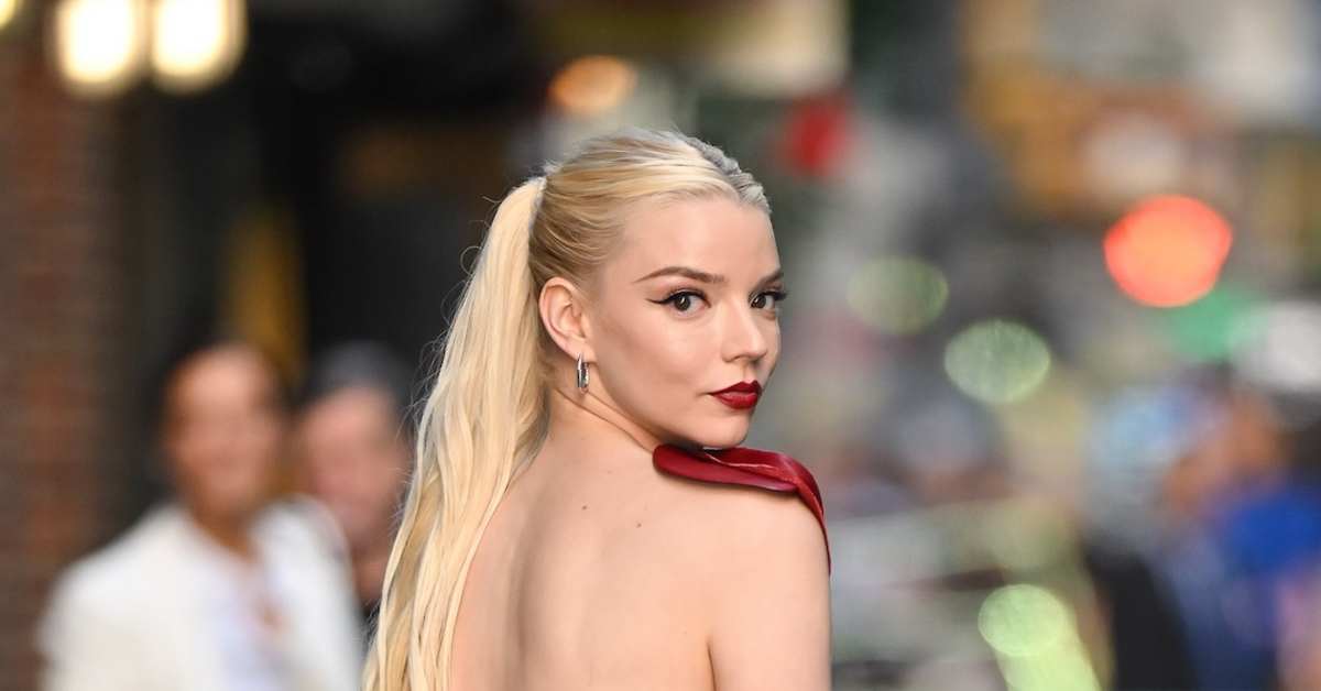 'Furiosa' Star Anya Taylor-Joy Bares Backside in Revealing Laced Dress