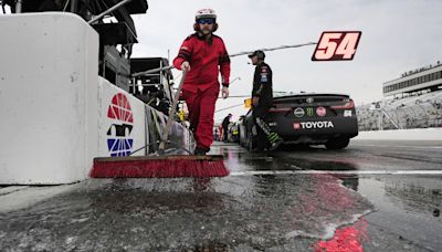NASCAR masters the art of racing after the rain on wet-weather tires at New Hampshire
