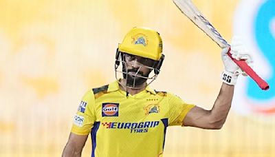 Ruturaj Gaikwad's fifty leads struggling Chennai Super Kings to 162/7 against Punjab Kings