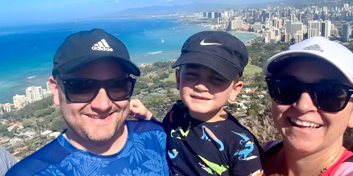 We took our 7-year-old son to Waikiki for our 10th wedding anniversary. We catered the trip to us, not him.