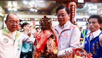 桃園竹林山觀音寺巡迴媽移駕大園坪位 鄉親恭迎安座護境安民