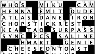 Off the Grid: Sally breaks down USA TODAY's daily crossword puzzle, Chest Binders