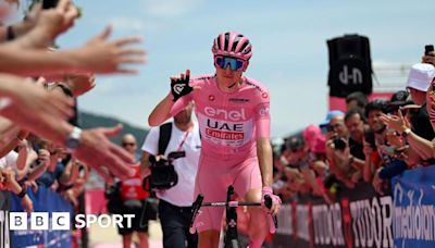 Giro d'Italia: Tadej Pogacar wins stage seven to stretch lead