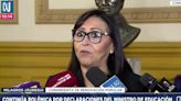 Congresista Milagros Jáuregui, opositora del aborto terapéutico, tilda de “inhumanos” a ministros que justificaron agresiones sexuales en Amazonas