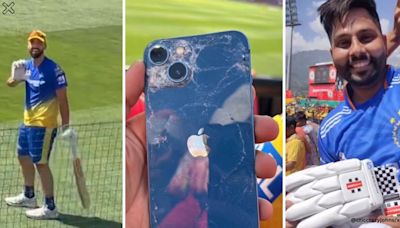 Daryl Mitchell breaks CSK fan’s iPhone during IPL practice, social media divided on gesture of gifting gloves