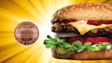 How does Carl's Jr. celebrate National Burger Day in Mexico?