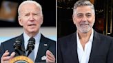 George Clooney rubs elbows with Biden at star-studded LA fundraiser after calling White House with complaint