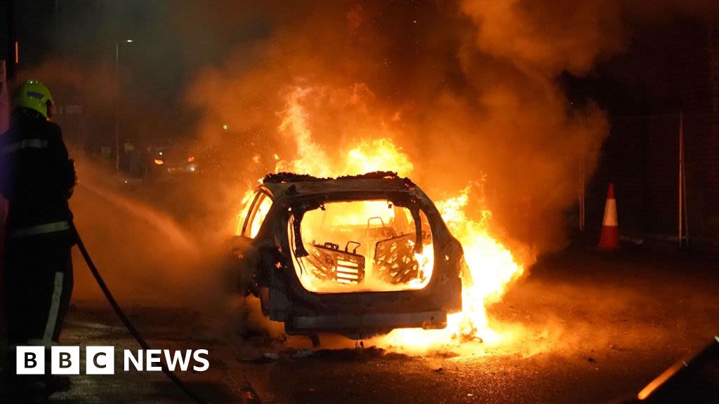 Boy, 11, arrested on suspicion of Hartlepool police car arson